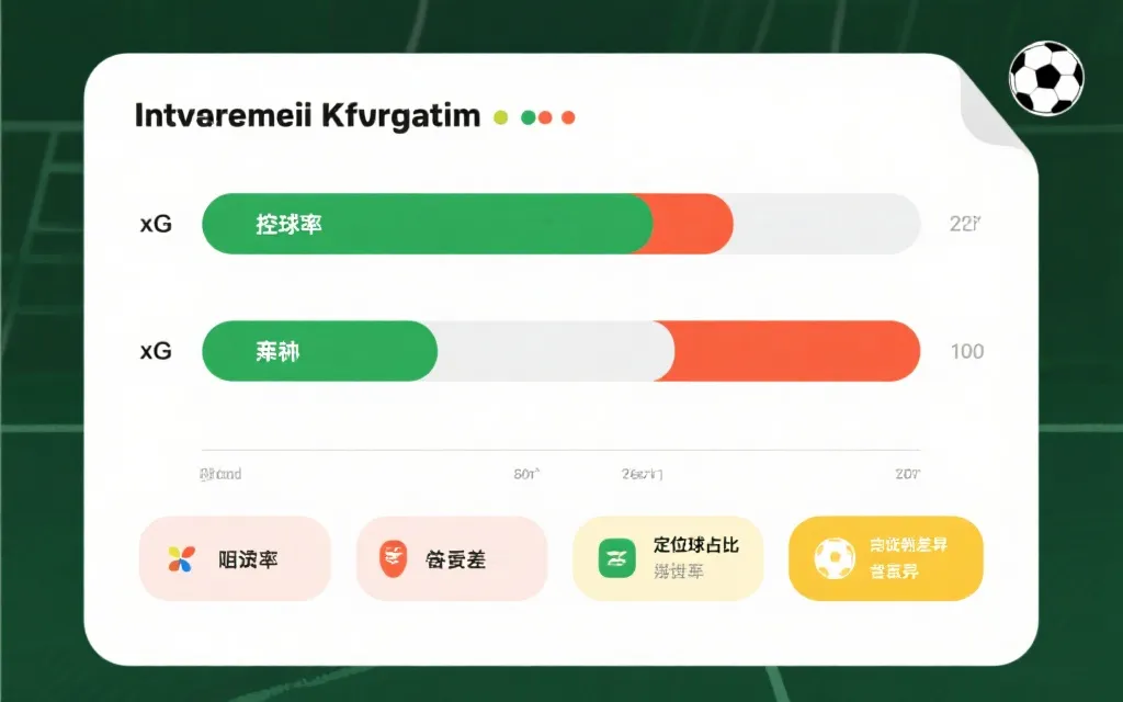 比赛前后指标条形图：控球率、射门、射正率、定位球xG占比、身价差等